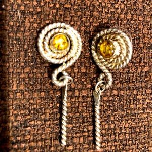 Sterling silver handmade earrings